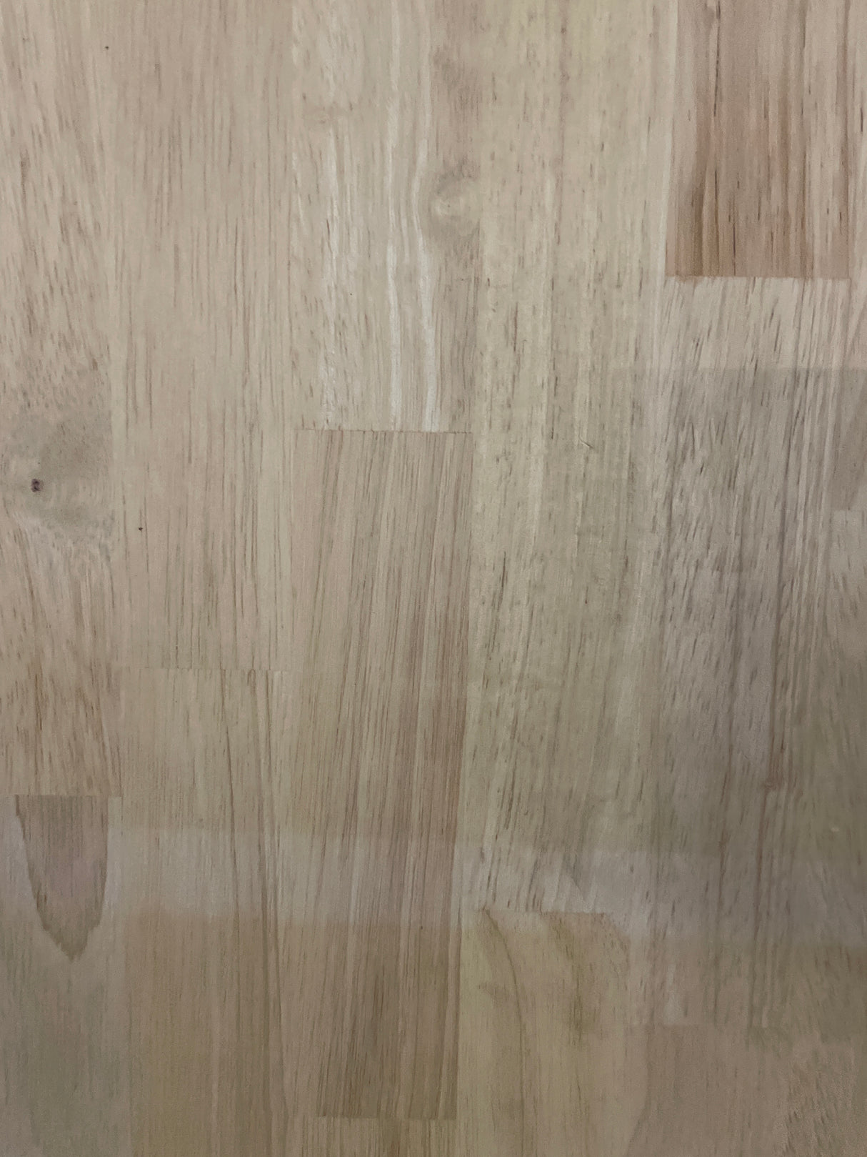 6 ft. L x 39 in. D Unfinished Hevea Butcher Block Island Countertop in With Standard Edge