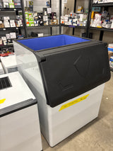 30 in. Stainless Steel 1000 lb. /24 H Freestanding Commercial Ice Maker Full Size Ice Cubes with 550lbs Ice Storage