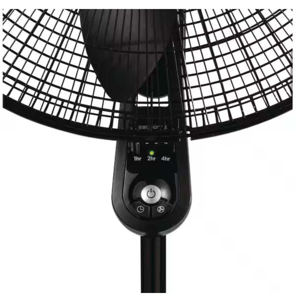 20 in. 4 Speeds Pedestal Fan in Black with 90 Degrees Tilt Adjustment, Adjustable Height, Oscillating, Remote,Timer