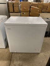 7.0 cu. ft. Manual Defrost Chest Freezer with LED Light in White Garage Ready