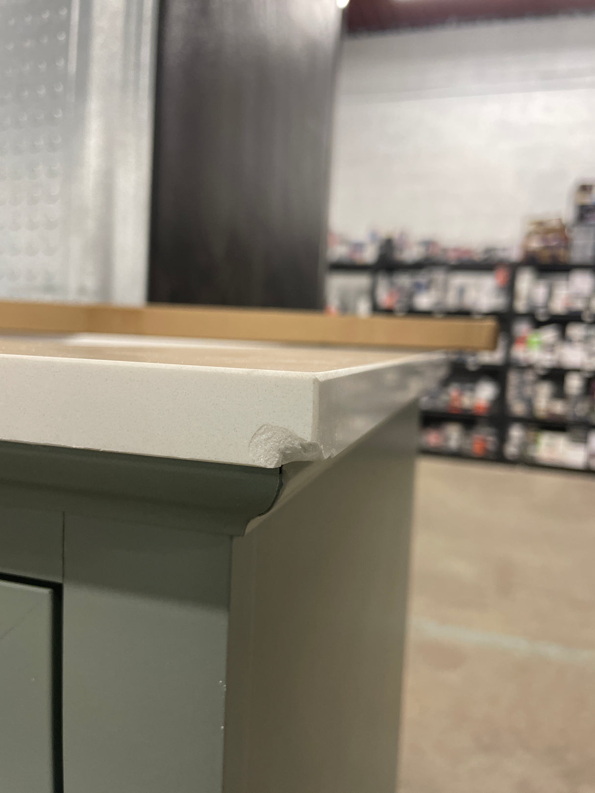 Doveton 24 in. Single Sink Sage Green Bath Vanity with White Engineered Stone Top (Assembled)