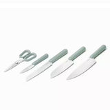 5-Piece Stainless Steel Knife Set in Mist
