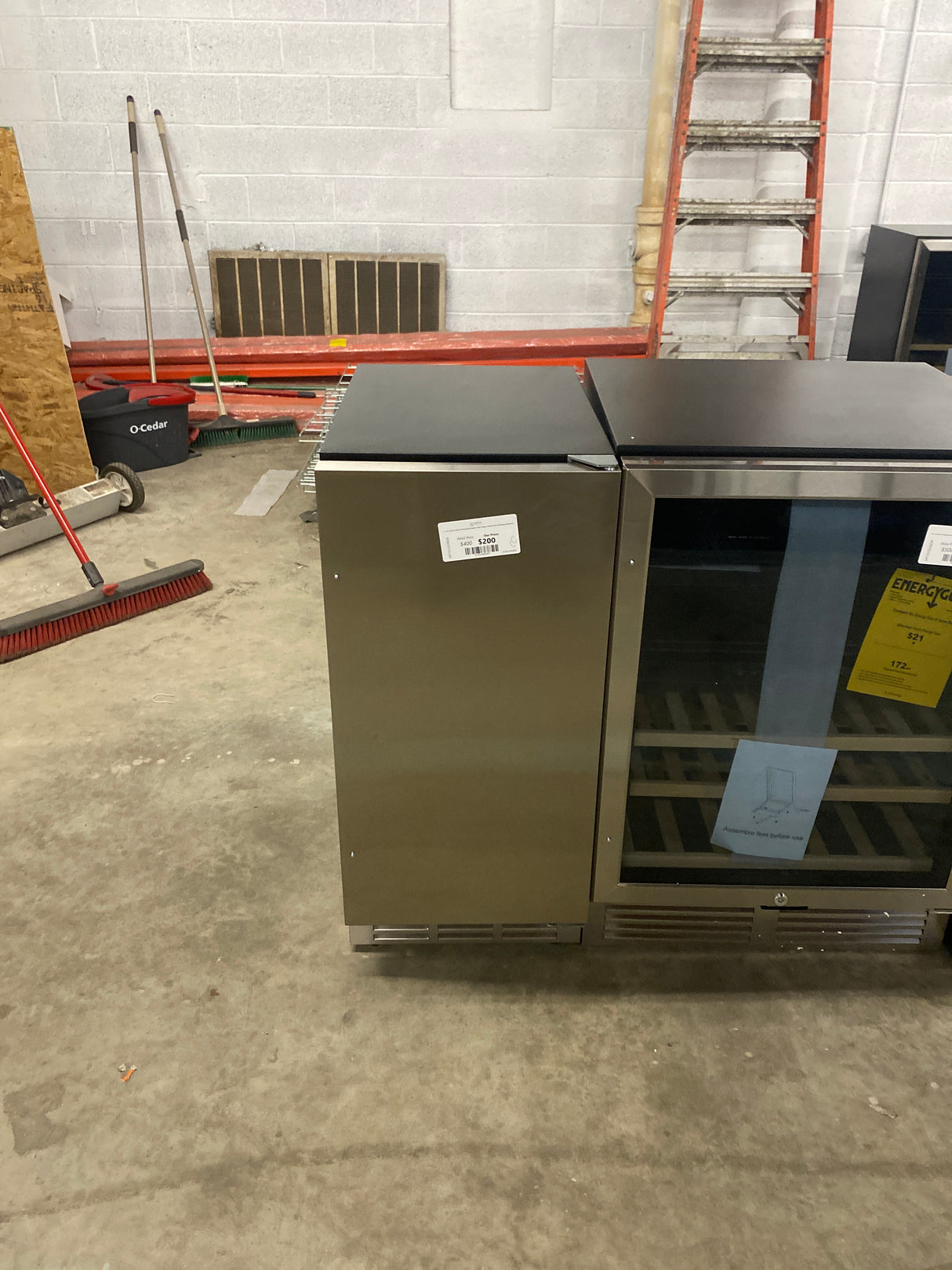 3.1 cu.ft. 128-Cans Built-In/Freestanding Outdoor Cooler Fridge In Stainless Steel, Antifouling, Waterproof