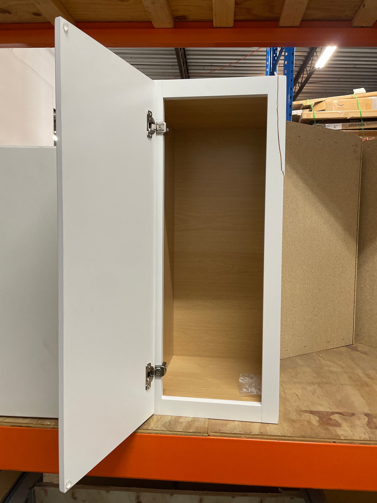 Hampton 12 in. W x 12 in. D x 30 in. H Assembled Wall Kitchen Cabinet in Satin White