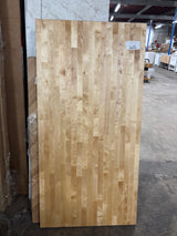 5 ft. L x 30 in. D Finished Engineered Birch Butcher Block Desktop Countertop