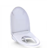 S7 WASHLET+ Elongated Electric Bidet Seat for T40 WASHLET+ Toilet with Contemporary Lid and EWater+ in Cotton White