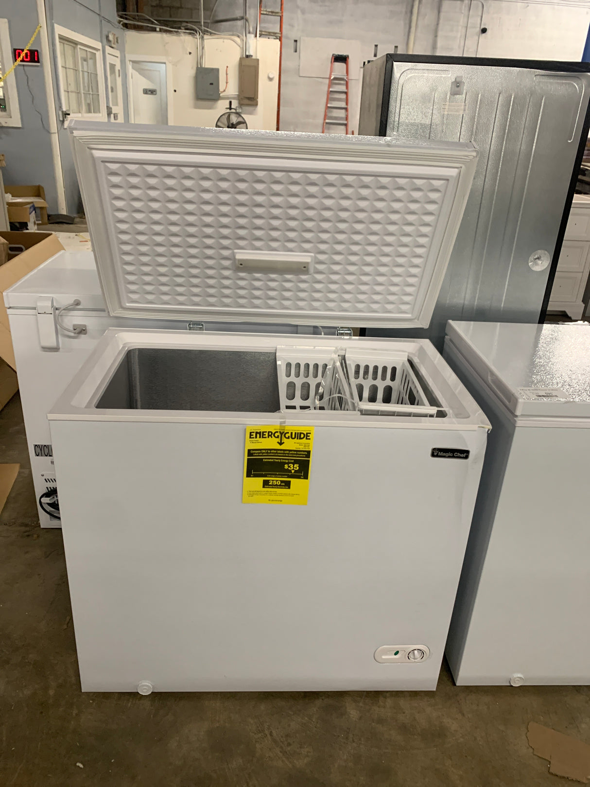 7.0 cu. ft. Chest Freezer in White