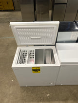 7.0 cu. ft. Manual Defrost Chest Freezer with LED Light in White Garage Ready