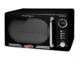 Retro 0.7 cu. ft. 700-Watt Countertop Microwave Oven in Black