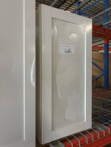 Westfield Feather White Shaker Stock Assembled Wall Kitchen Cabinet (15 in. W x 12 in. D x 30 in. H)