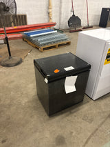 20 in. W 1.8 cu. ft. Manual Defrost Chest Freezer with Adjustable Temperature Controls in Black Garage Ready
