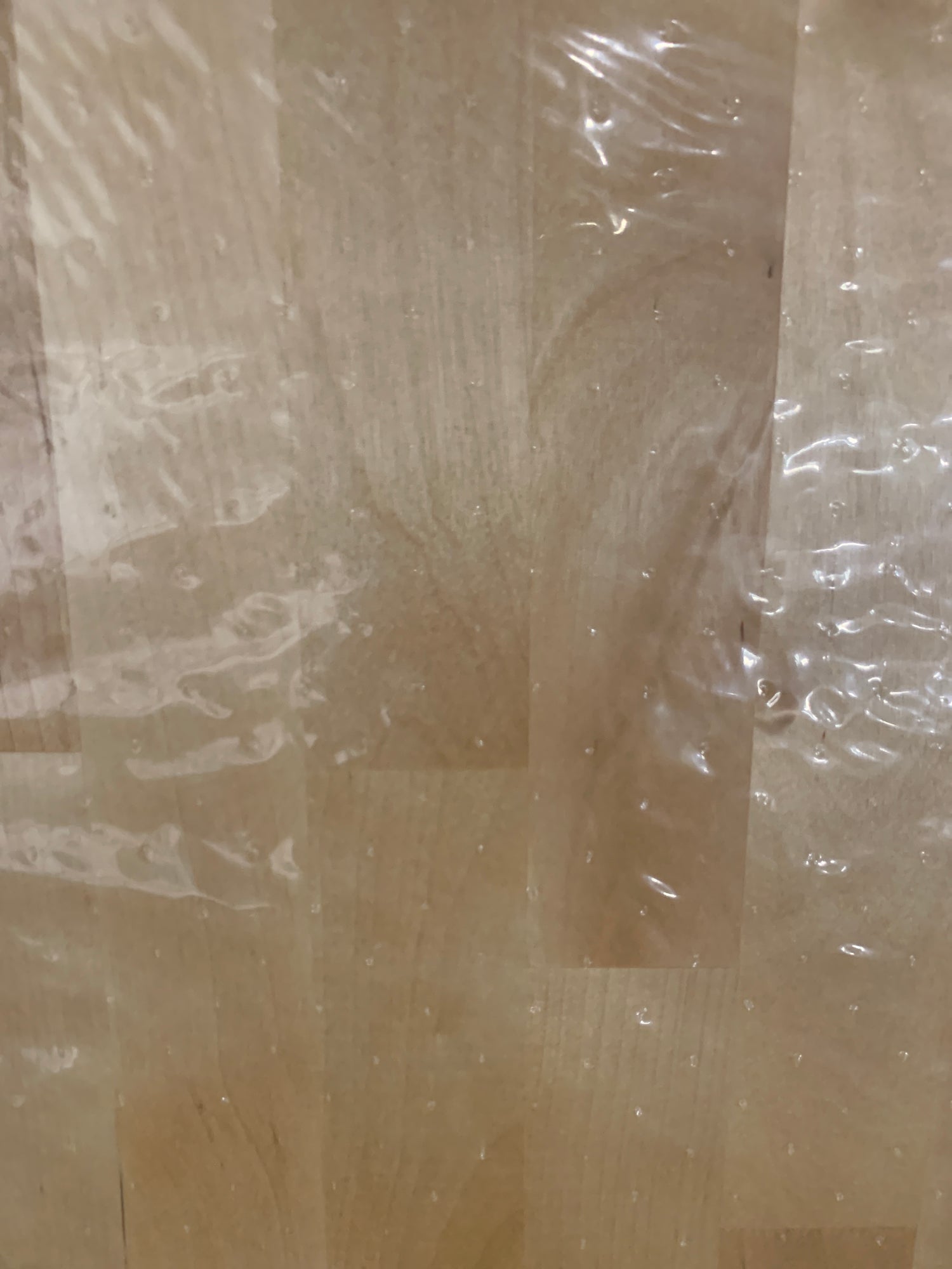 4 ft. L x 25 in. D Finished Engineered Birch Butcher Block Countertop