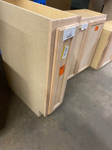 Hampton Assembled 9x34.5x24 in. Base Cabinet in Unfinished Beech