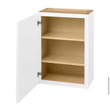 Avondale Shaker Alpine White Ready to Assemble Plywood 21 in Wall Kitchen Cabinet (21 in W x 30 in H x 12 in D)