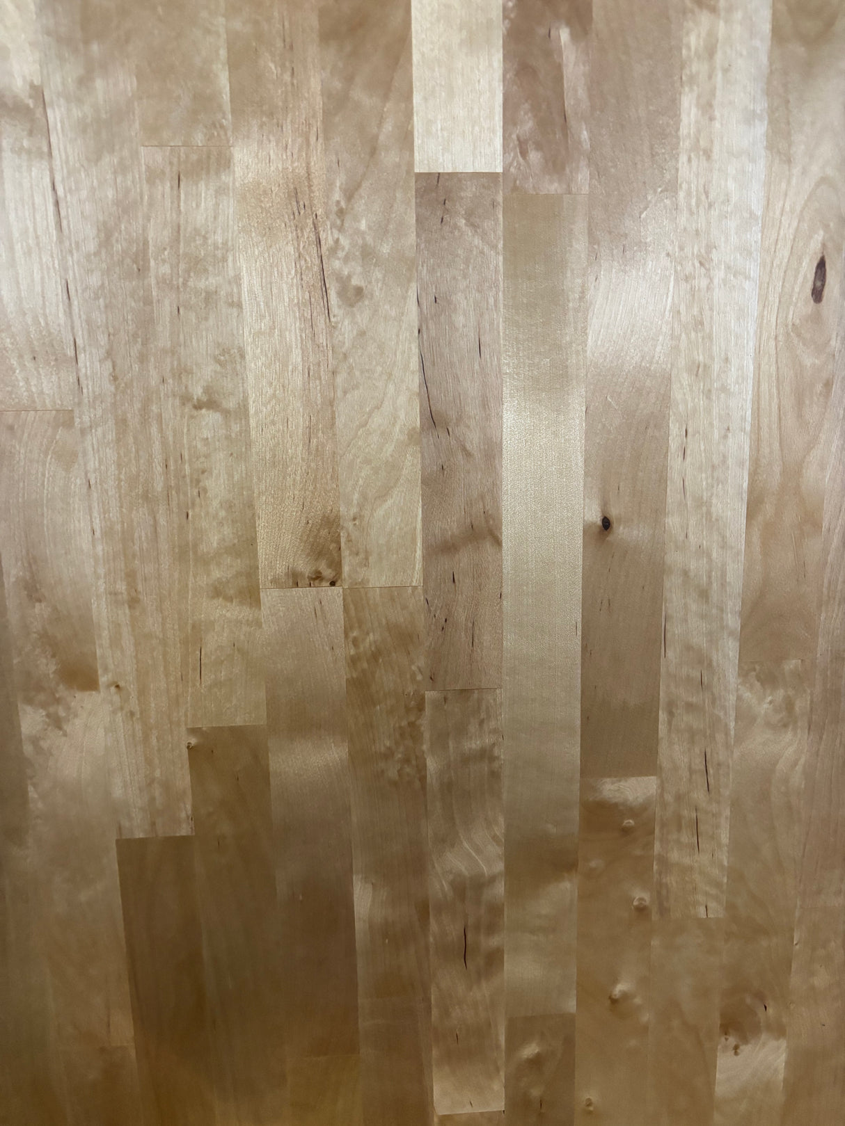 5 ft. L x 30 in. D Finished Engineered Birch Butcher Block Desktop Countertop