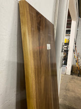 6 ft. L x 25 in. D Finished Saman Solid Wood Butcher Block Countertop With Live Edge