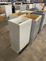 19 in. W x 18 in. D x 34 in. H Single Sink Freestanding Bath Vanity in White without Top