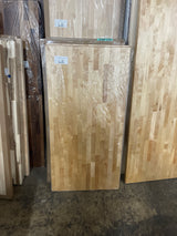 4 ft. L x 25 in. D Finished Engineered Birch Butcher Block Countertop