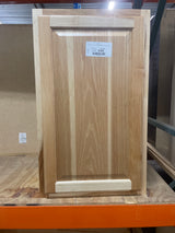 Hampton 18 in. W x 12 in. D x 30 in. H Assembled Wall Kitchen Cabinet in Natural Hickory
