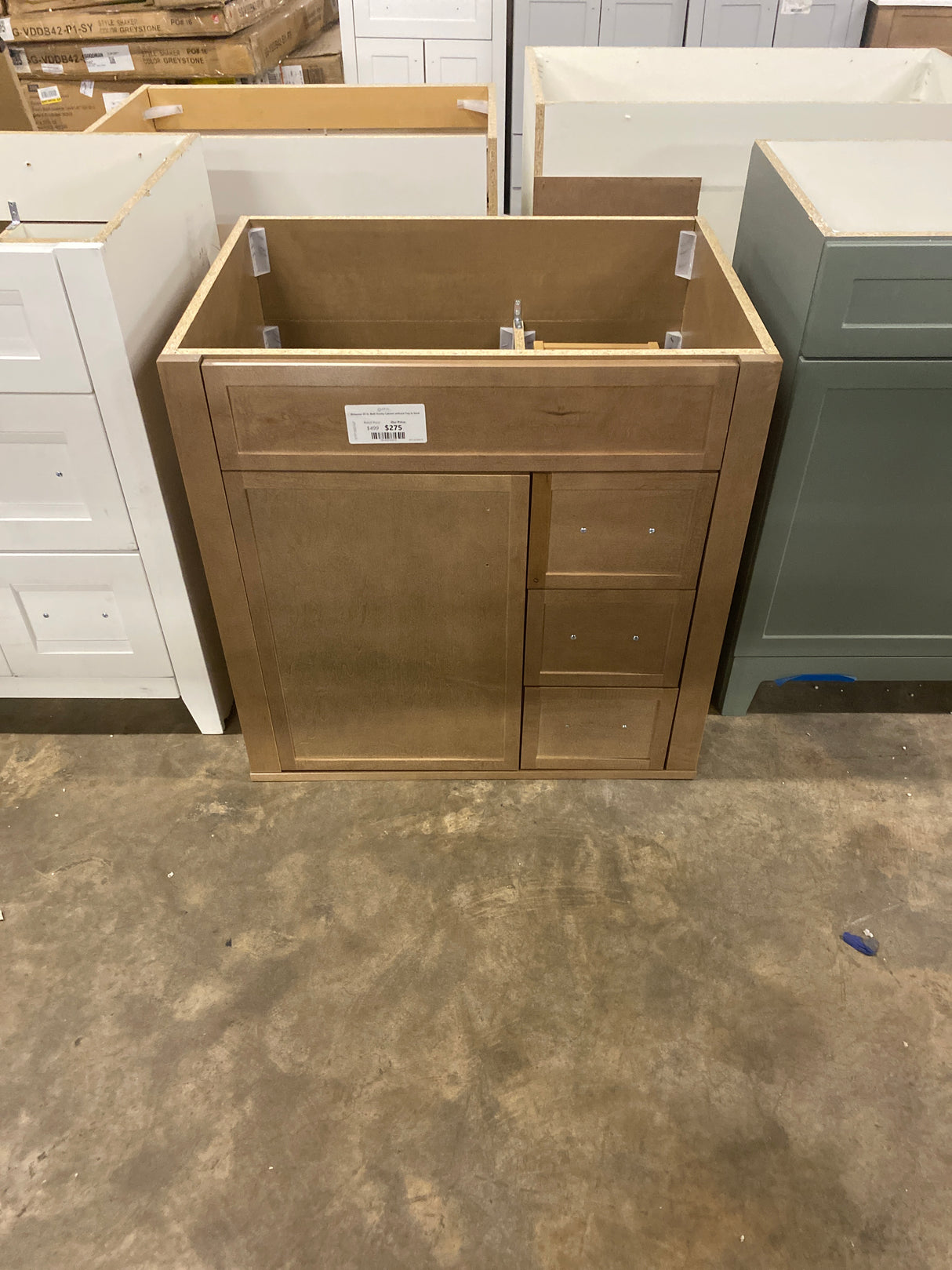 Winsome 30 in. Bath Vanity Cabinet without Top in Sand