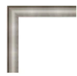 Imperial 33 in. x 27 in. Modern Rectangle Framed Silver Bathroom Vanity Mirror