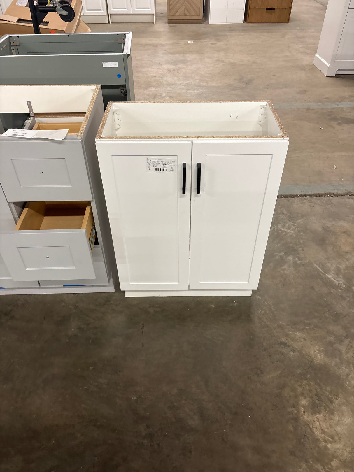 Penlee 25 in. Single Sink White Bath Vanity without Top