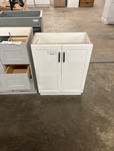 Penlee 25 in. Single Sink White Bath Vanity without Top