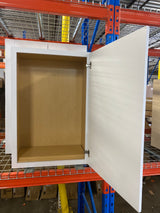 Shaker Satin White Stock Assembled Wall Kitchen Cabinet (24 in. x 36 in. x 12 in.)