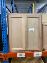 Recessed Panel 27 in. W x 12 in. D x 30 in. H Assembled Wall Cabinet in Unfinished