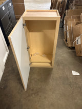 Avondale 18 in. W x 12 in. D x 30 in. H Ready to Assemble Plywood Shaker Wall Kitchen Cabinet in White Oak