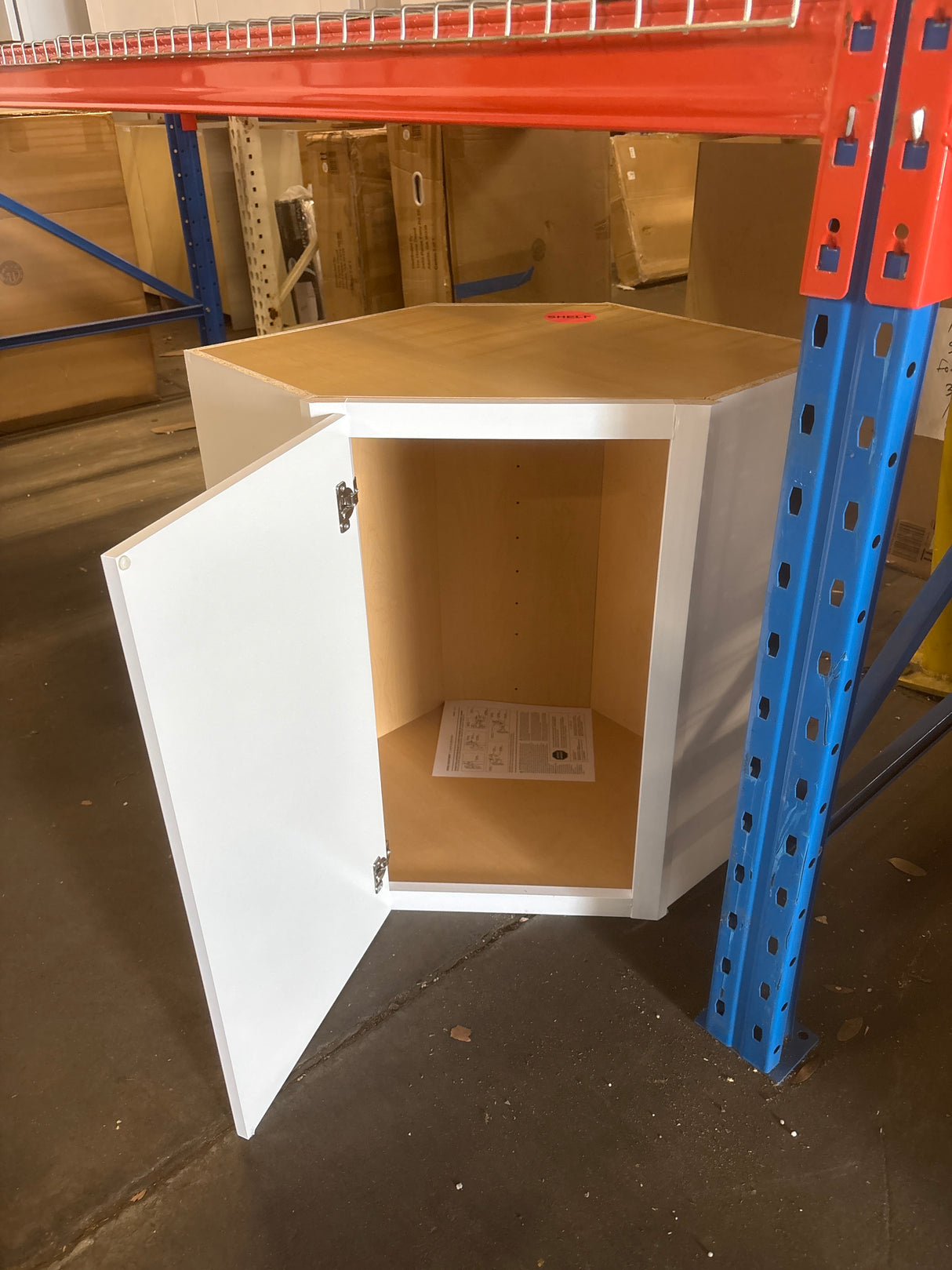 Shaker Satin White Stock Assembled Wall Kitchen Cabinet (24 in. x 30 in. x 12 in.)