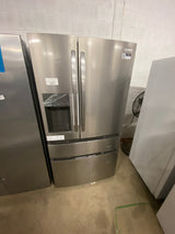 36 in. 26 cu. ft. Standard-Depth 4-Door French Door Refrigerator in Fingerprint-Resistant Stainless Steel Look