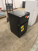 3.1 cu. ft. 2 Door Mini Refrigerator in Black with Freezer, ENERGY STAR