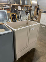 Tobana 30 in. Single Sink Freestanding Beige Bath Vanity without Top (Assembled)