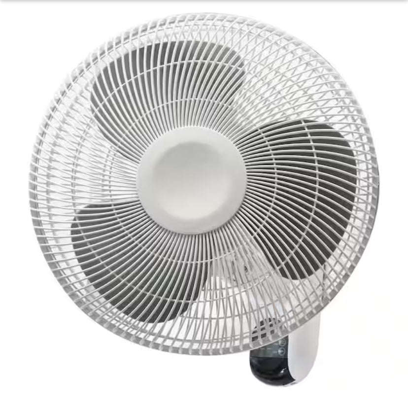 16 in. Indoor Wall Mount Fan with Remote