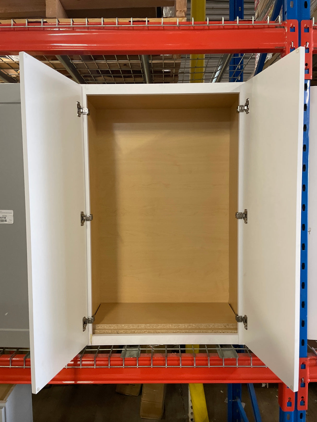 Shaker 27 in. W x 12 in. D x 42 in. H Assembled Wall Cabinet in Satin White