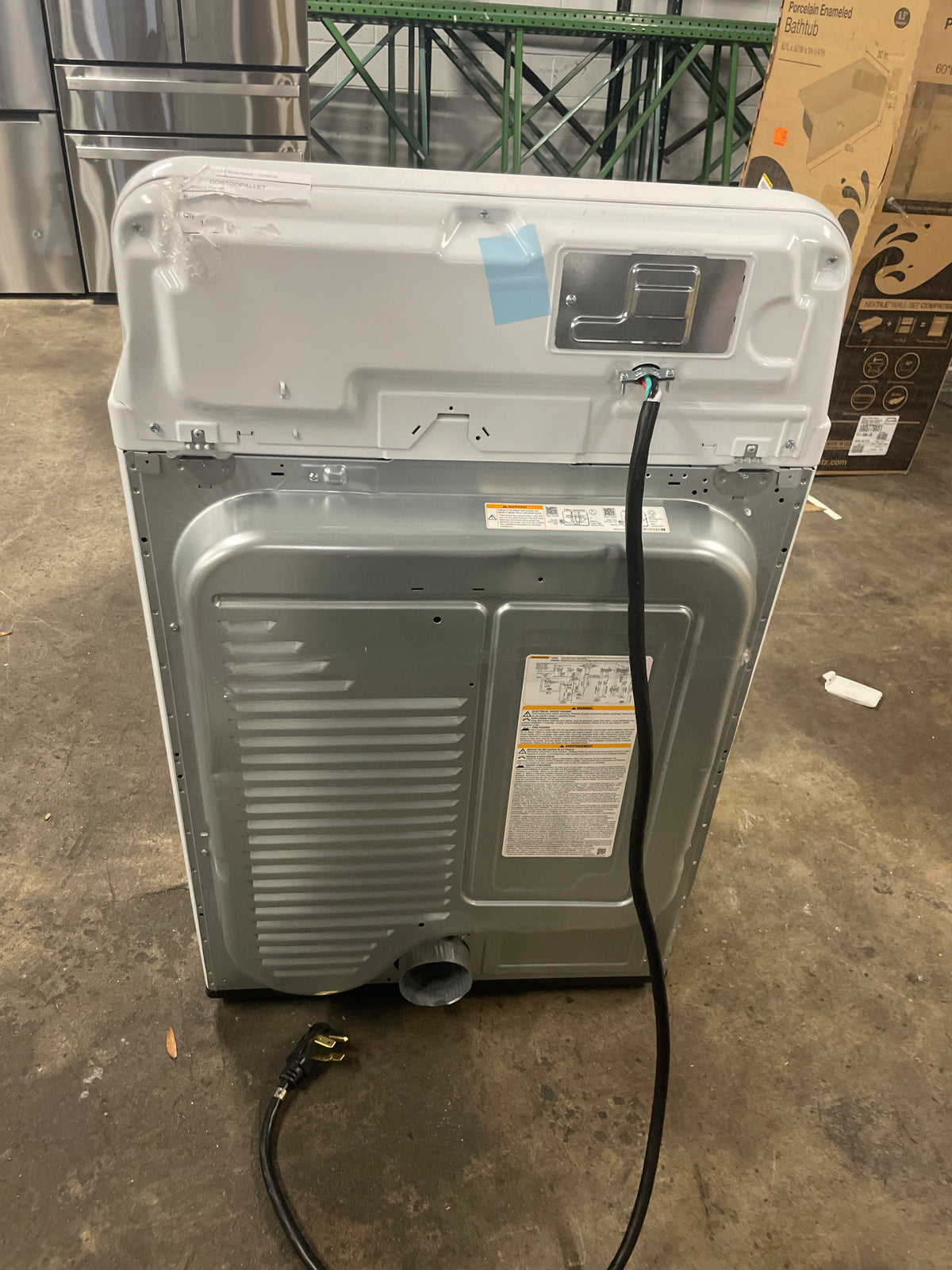 LG 7.3 cu. ft. Rear Control ELECTRIC Dryer with Sensor Dry
