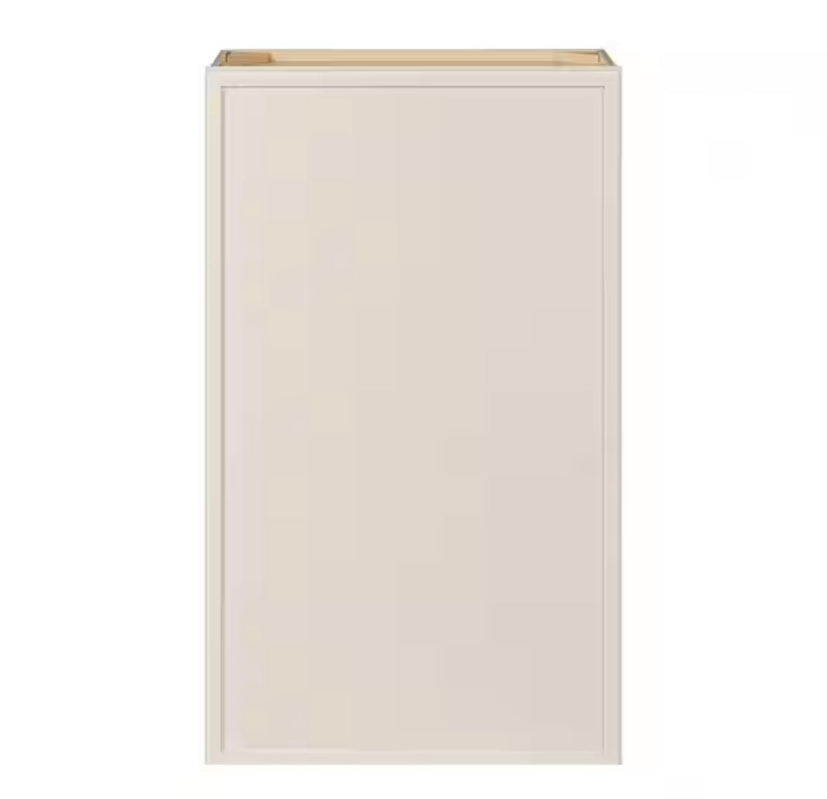 Leyton 24 in. W x 12 in. D x 42 in. H Ready to Assemble Plywood Slim Shaker Wall Kitchen Cabinet in Antique White