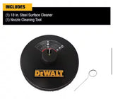 Universal 18 in. Surface Cleaner for Cold Water Pressure Washers Rated up to 3700 PSI