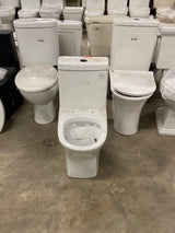 Sublime II 1-Piece 0.8/1.28 GPF Dual Flush Compact Toilet in White, Seat Included