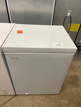 5.0 cu. ft. Manual Defrost Chest Freezer with LED Light in White Garage Ready