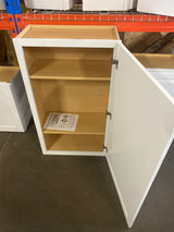 Courtland 24 in. W x 12 in. D x 42 in. H Assembled Shaker Wall Kitchen Cabinet in Polar White