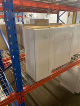 Westfield Feather White Shaker Stock Assembled Wall Kitchen Cabinet (12 in. W x 12 in. D x 30 in. H)