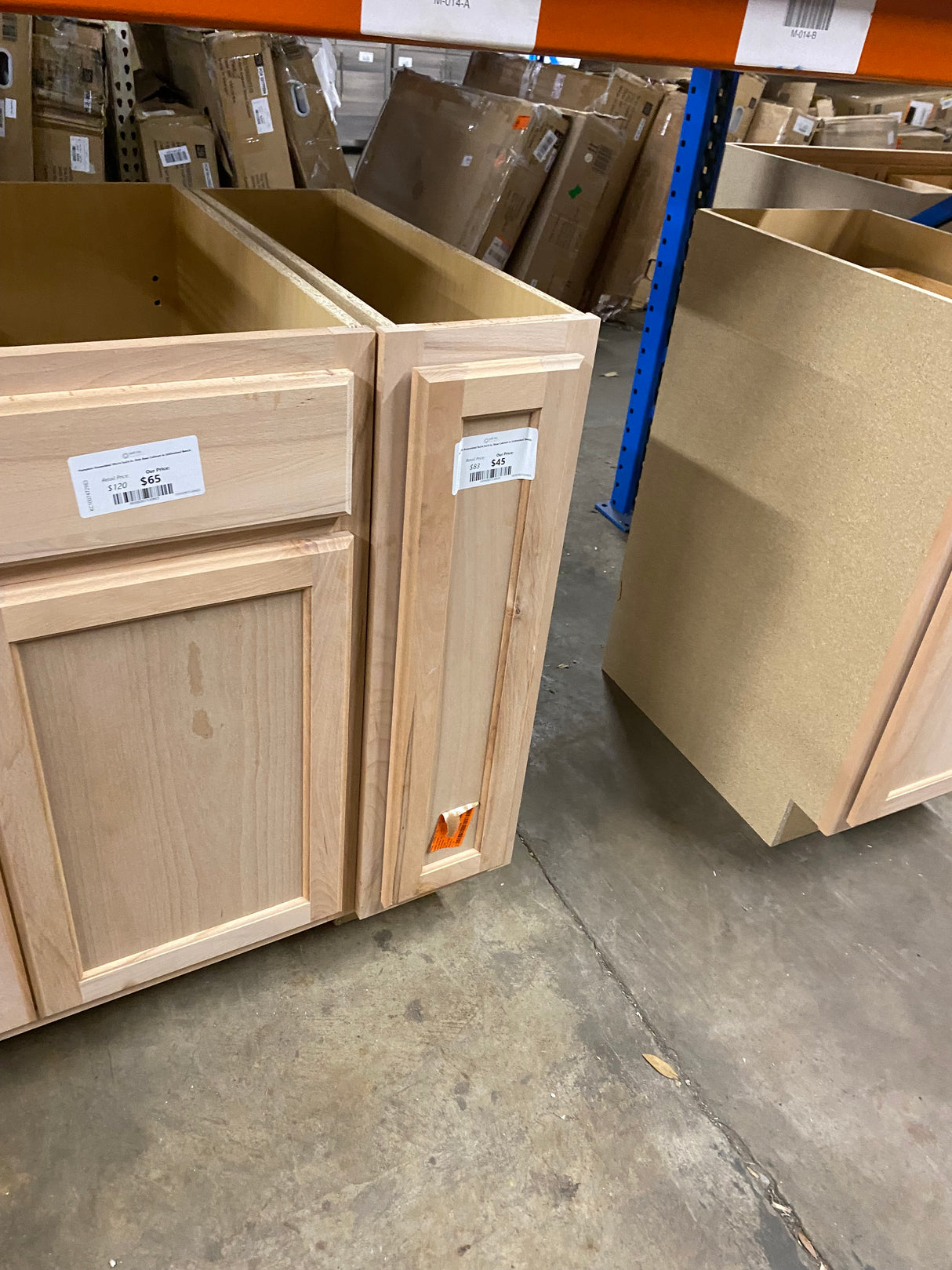 Hampton Assembled 9x34.5x24 in. Base Cabinet in Unfinished Beech