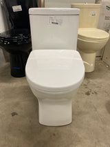 Sublime II 10 in. Rough-in 1-piece 1.1/1.6 GPF Dual Flush Elongated Toilet in Glossy White, Seat Included