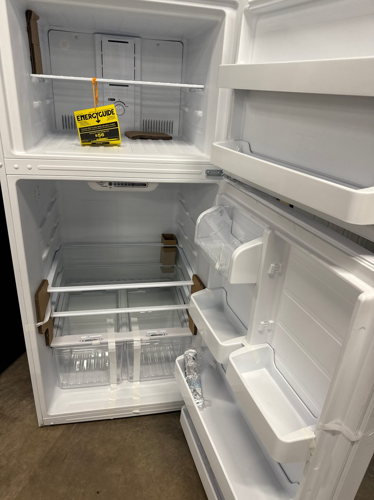 18 cu. ft. Top Freezer Refrigerator DOE in White