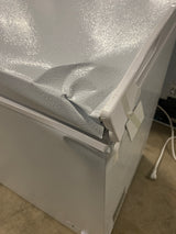 7.0 cu. ft. Manual Defrost Chest Freezer with LED Light in White Garage Ready