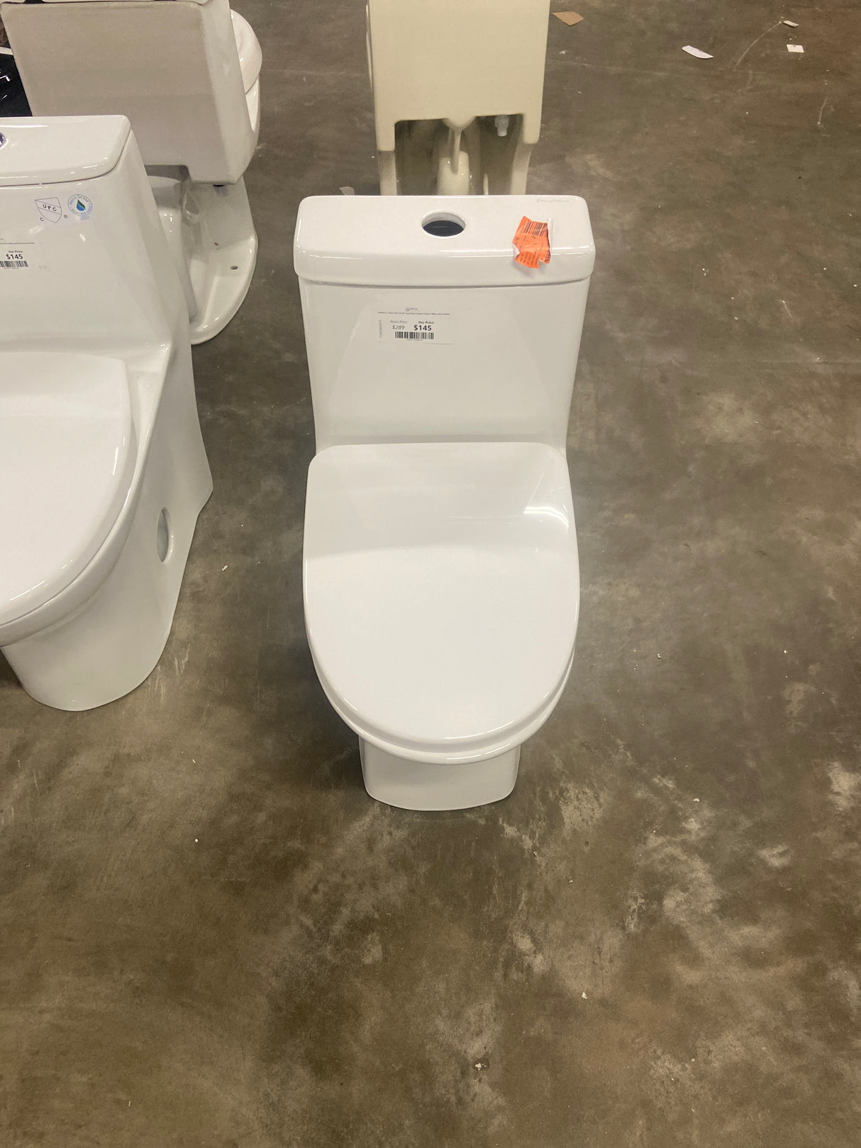 Sublime II 1-Piece 0.8/1.28 GPF Dual Flush Compact Toilet in White, Seat Included