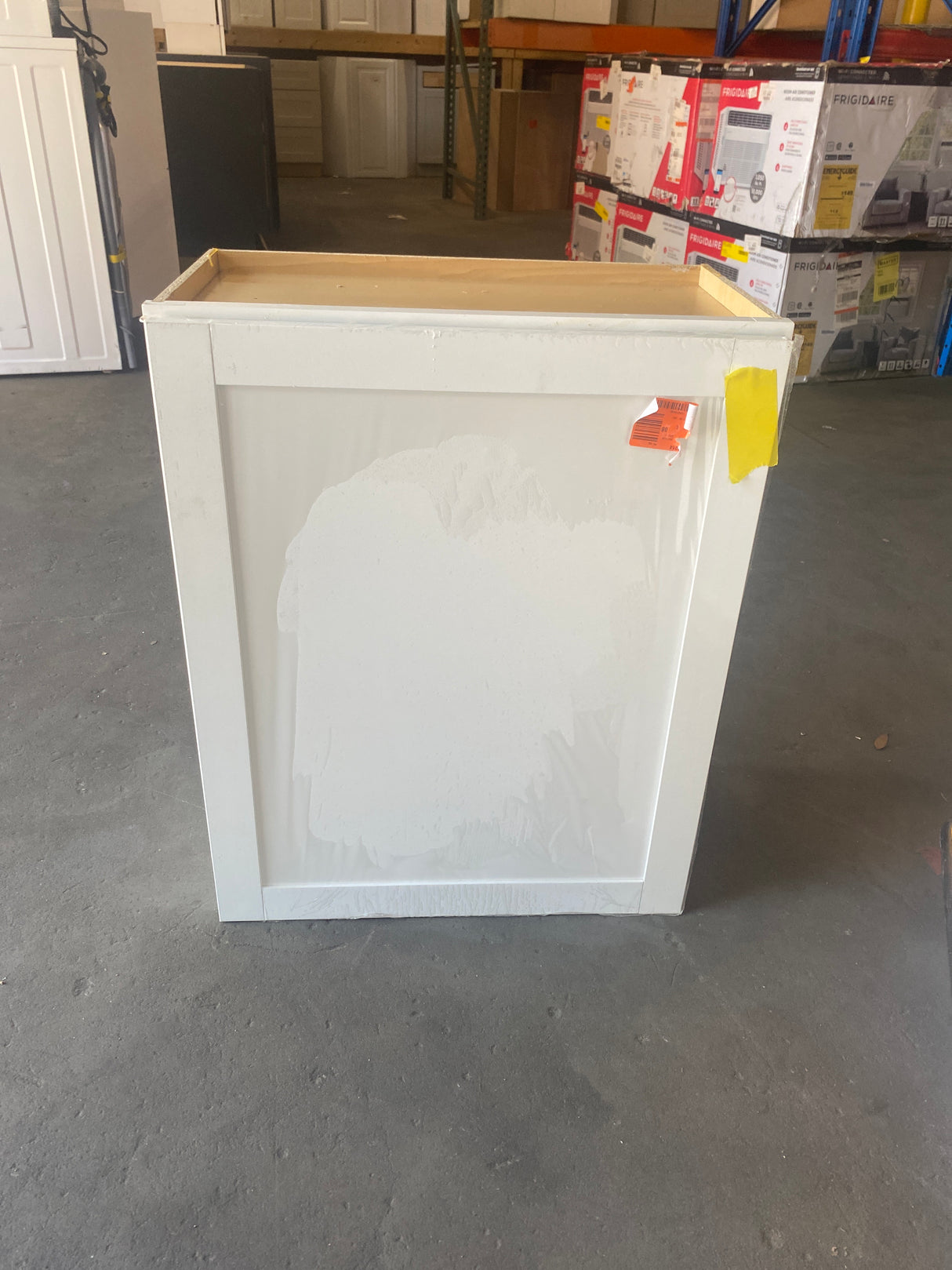 Westfield Feather White Assembled Wall Cabinet 24 in. W x 12 D x 30 in. H