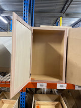 24 in. W x 12 in. D x 36 in. H Assembled Wall Kitchen Cabinet in Unfinished with Recessed Panel